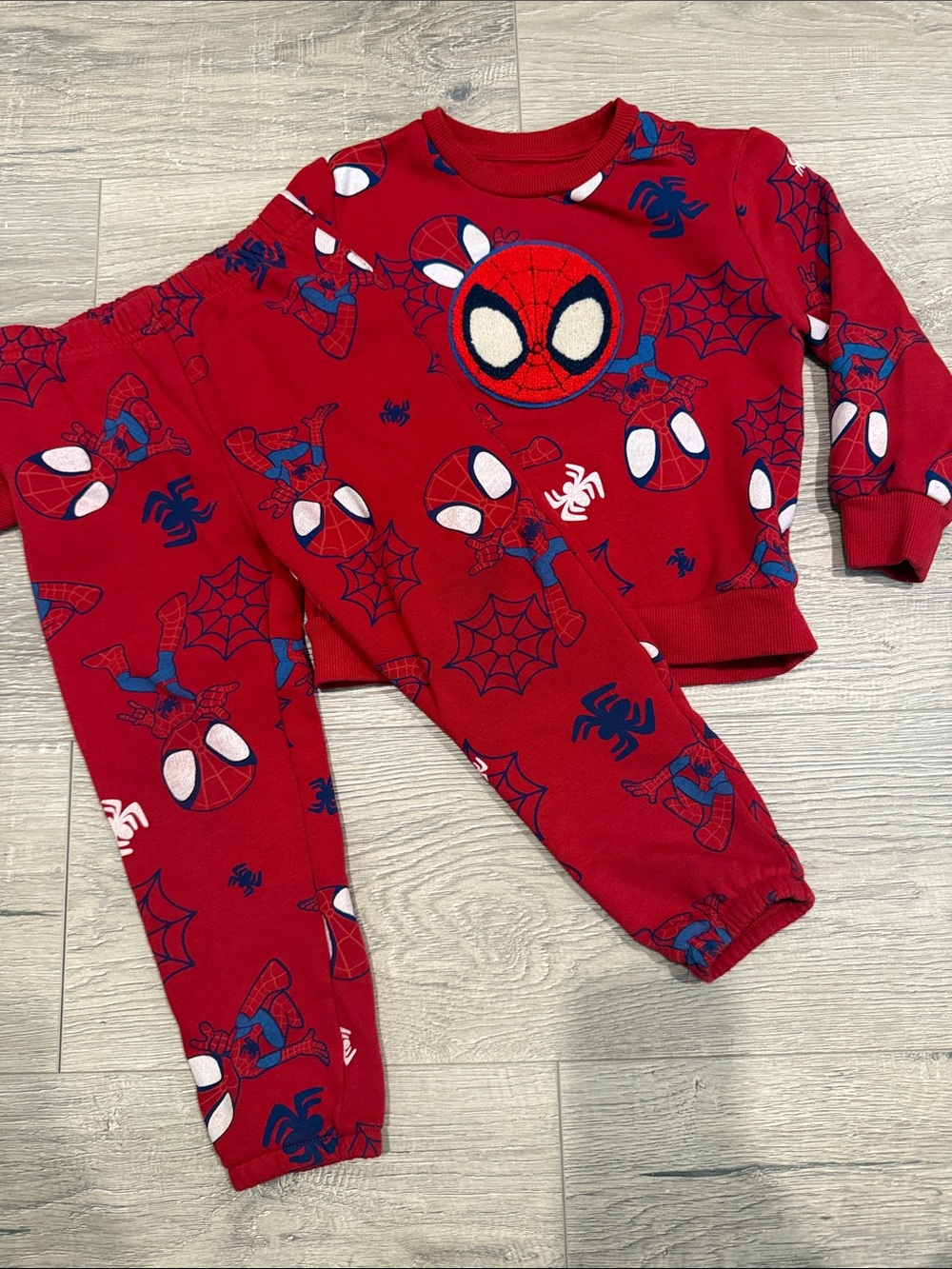 MARVEL Spider-Man Kids Sweatshirt & Pant Set